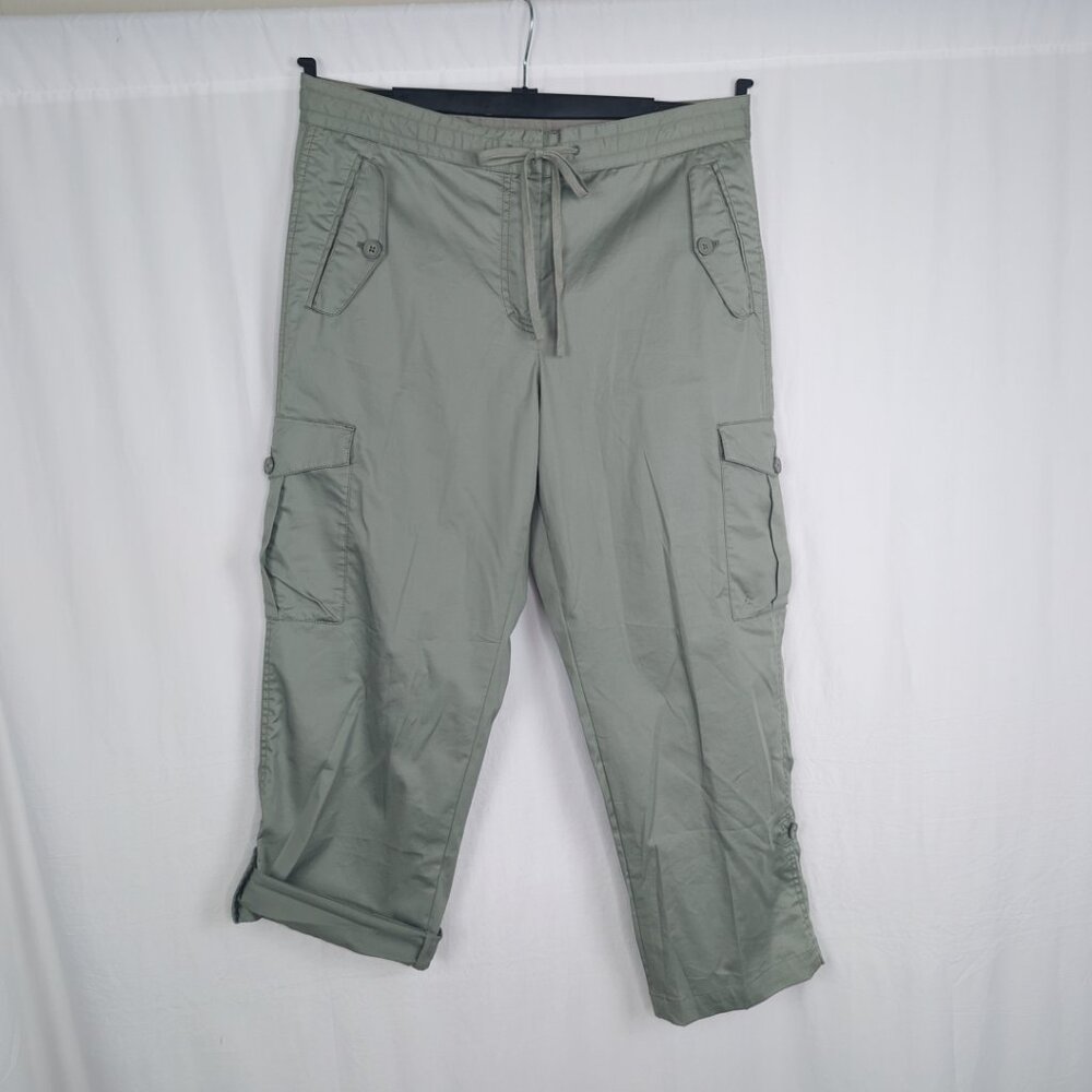 DKNY Green Cargo Pants Medium Outdoor NWT